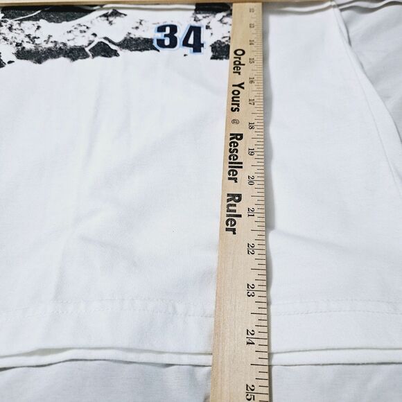 Shaq Boys Graphic T-Shirt White Size Large Polyester Blend Short Sleeve Pullover - Picture 4 of 12